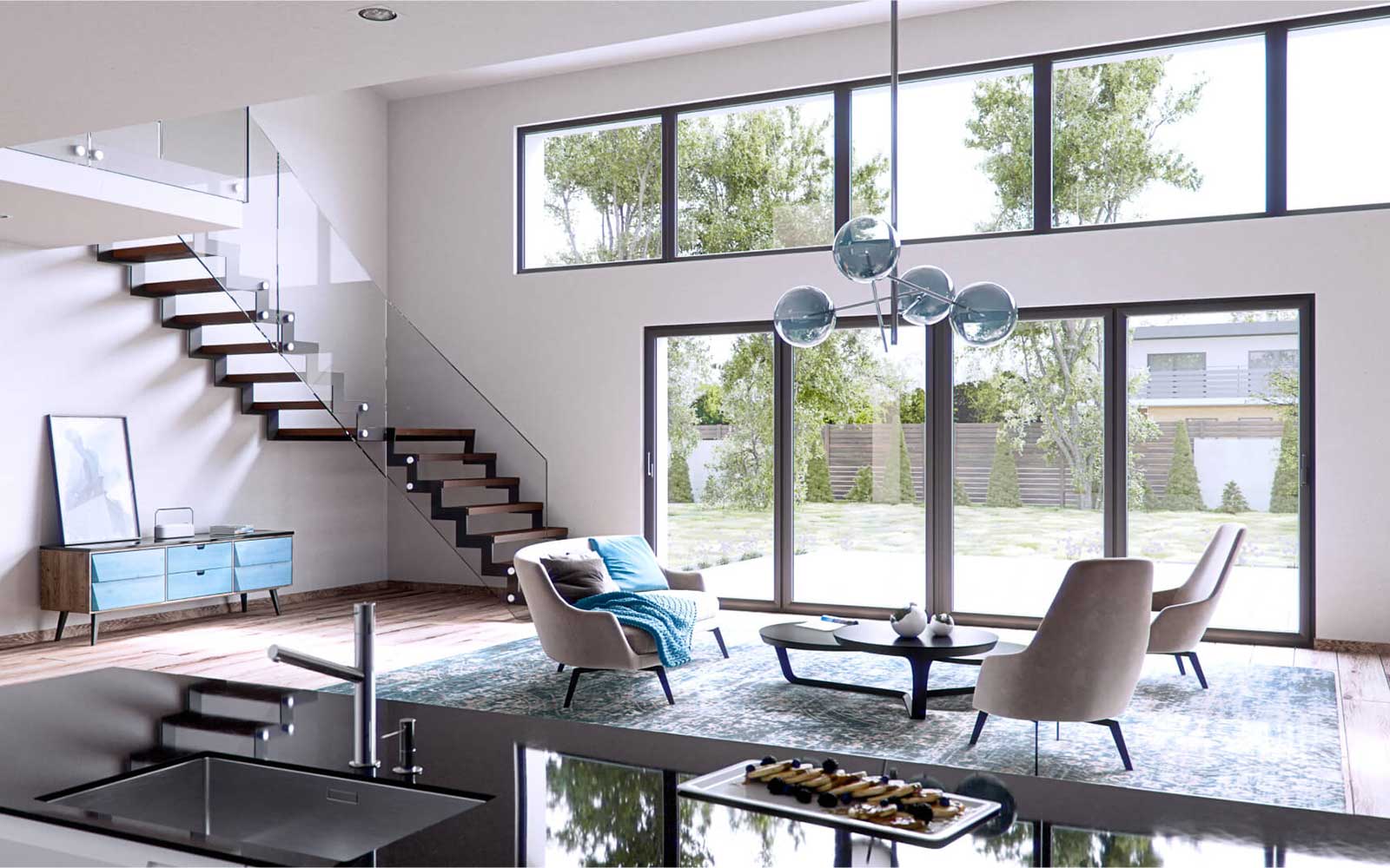 Porta finestra scorrevole PSK - Oknoplast