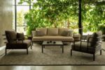 Salotto outdoor EMU Saint Martin con divani e poltrone moderne