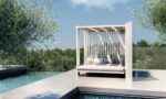 BT Group Balinese: letto balinese outdoor per piscine, terrazzi e giardini