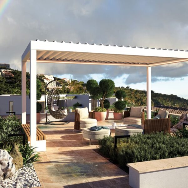 BT Group R620 Pergoklima: pergola bioclimatica in alluminio