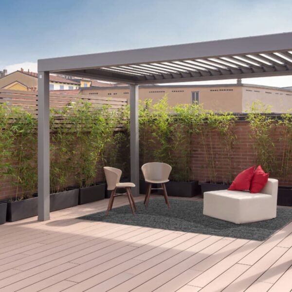 BT Group R620 Pergoklima: pergola bioclimatica in alluminio